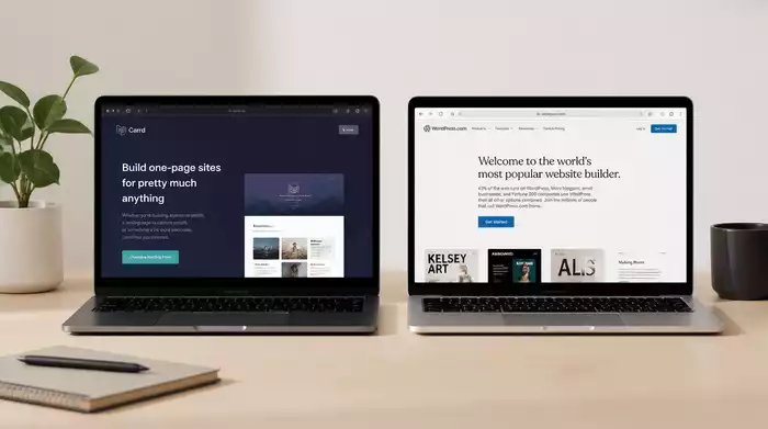Carrd or WordPress for One-Page?