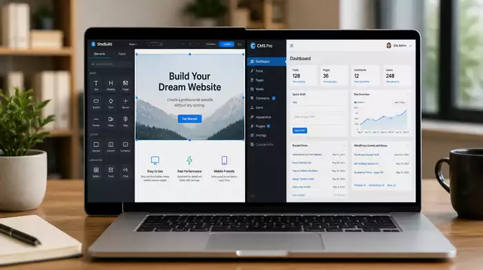 Drag-and-Drop vs CMS Platforms