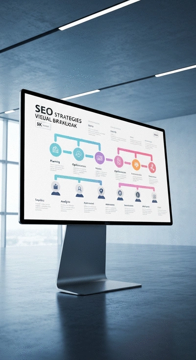 SEO strategies visual breakdown
