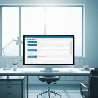 Contact form design scenario