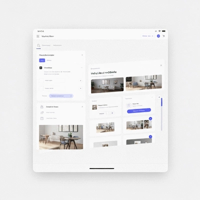 Drag-and-drop website builder interface